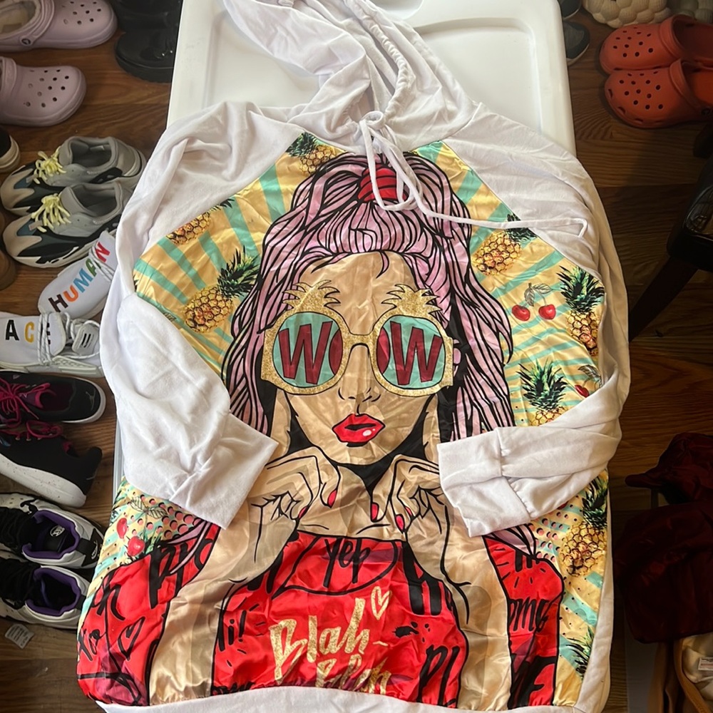 Fashion nova comic shirt